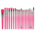 20 Make -up -Pinsel -Set Blush Pinsel Pulver Lidschatten Lip Wimpernpinsel